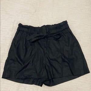 Express brand shortie high rise shorts